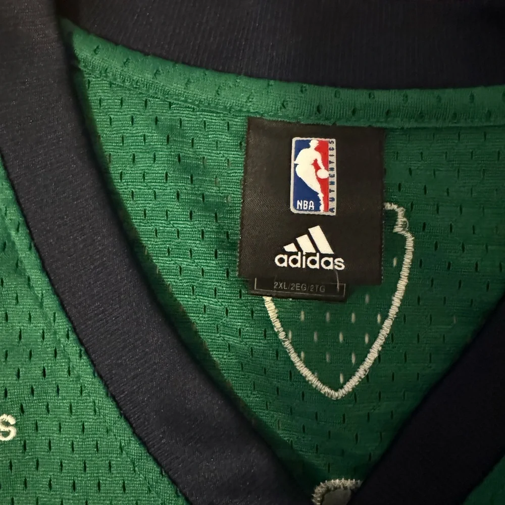 Adidas NBA Dallas Mavericks Basketball Jersey Devin Harris 34 Mav Throwback - Picture 4 of 7